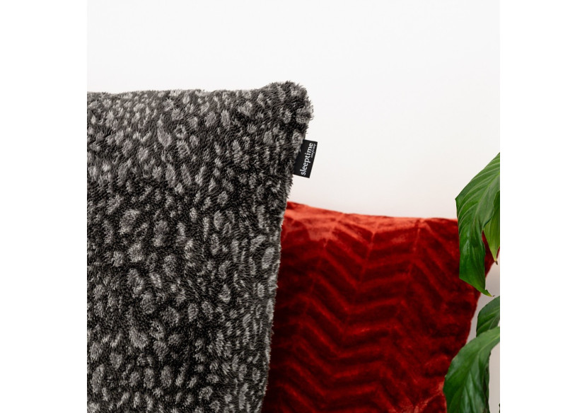 Housse de Couette Teddy Tigre Noir - 240 x 200/220 cm, Confort Luxueux - 17019158 - Sleeptime