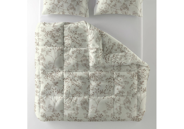 Couette tout-en-un Fir - Vert 140 x 200 cm avec taies d'oreiller - 17019172 - Sleeptime 2