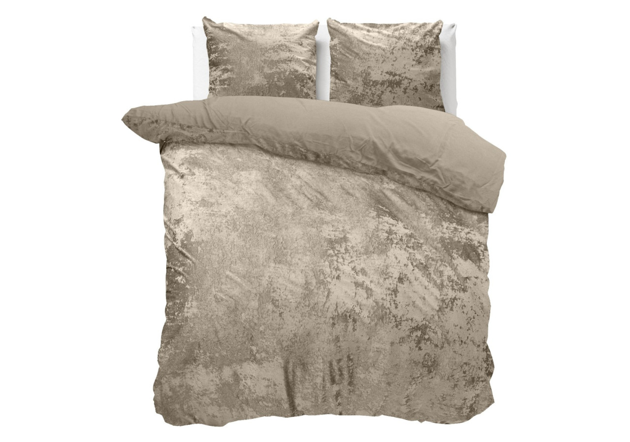 Housse de couette Crushed Velvet - 200 x 200/220 cm, luxe et confort - 17020143 - Dreamhouse