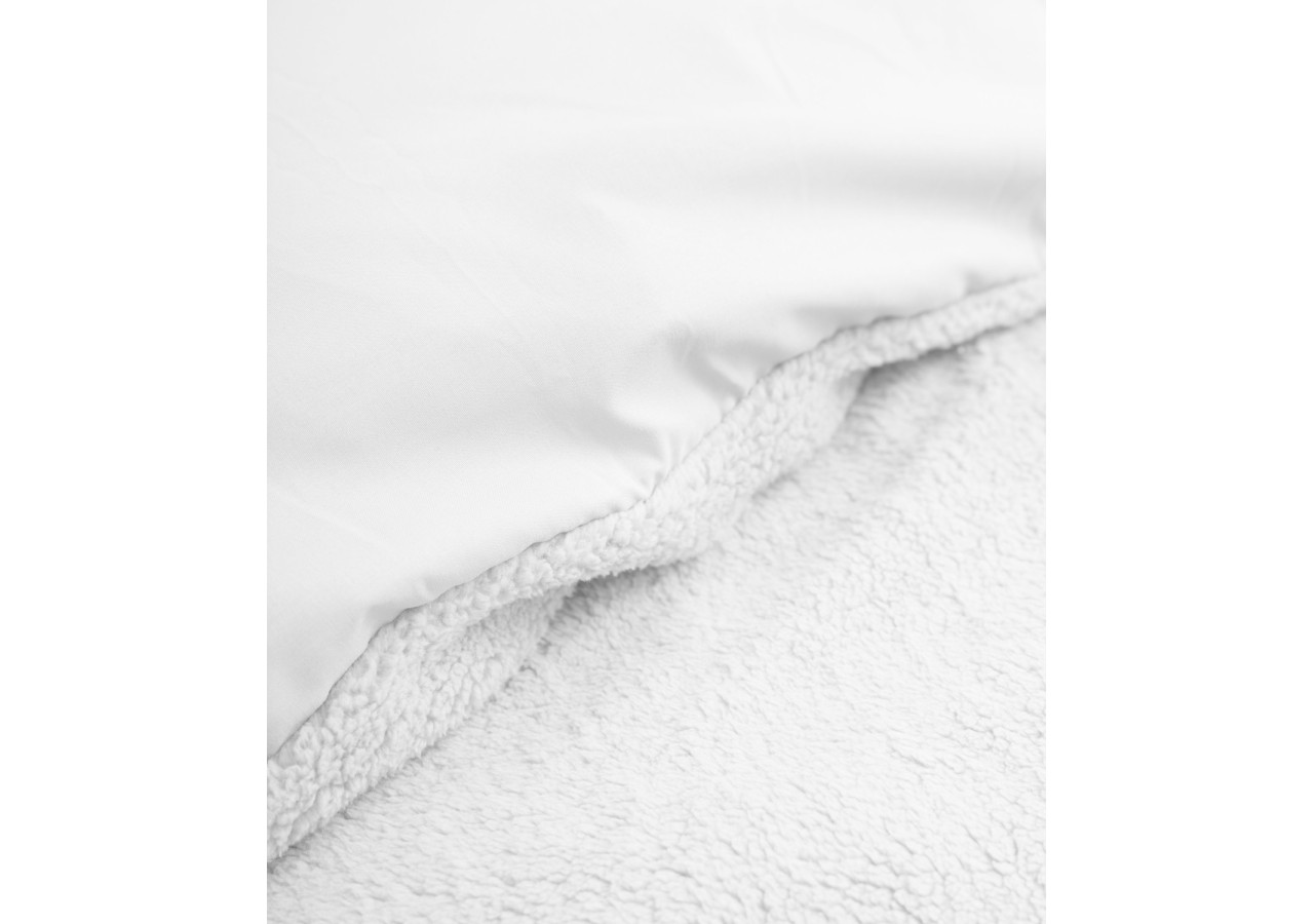 Housse de Couette Teddy Katoen - 240 x 200/220 cm, Confort et Luxe - 17020194 - Sleeptime