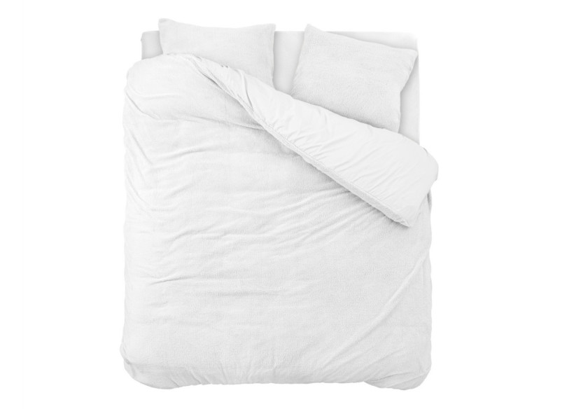 Housse de Couette Teddy Katoen - 240 x 200/220 cm, Confort et Luxe - 17020194 - Sleeptime