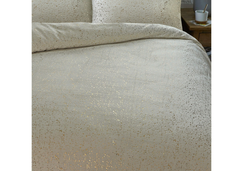 Housse de Couette Glamour Flanel - Crème 140 x 200/220 cm en Polyester - 17019060 - Sleeptime Housse de Couette Glamour Flanel - Crème 140 x 200/220 cm en Polyester - 17019060 - Sleeptime