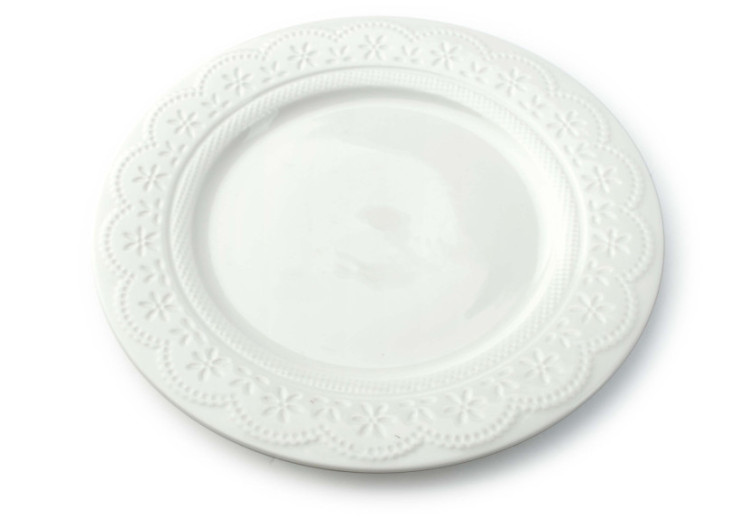 Assiette Plate KORONKA - Porcelaine 26cm - HTD6767-PROM - Affekdesign By Mondex