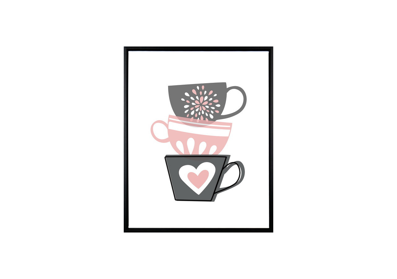 Tableau 3D avec cadre - 40x50cm - HTHA2436 - Mondex