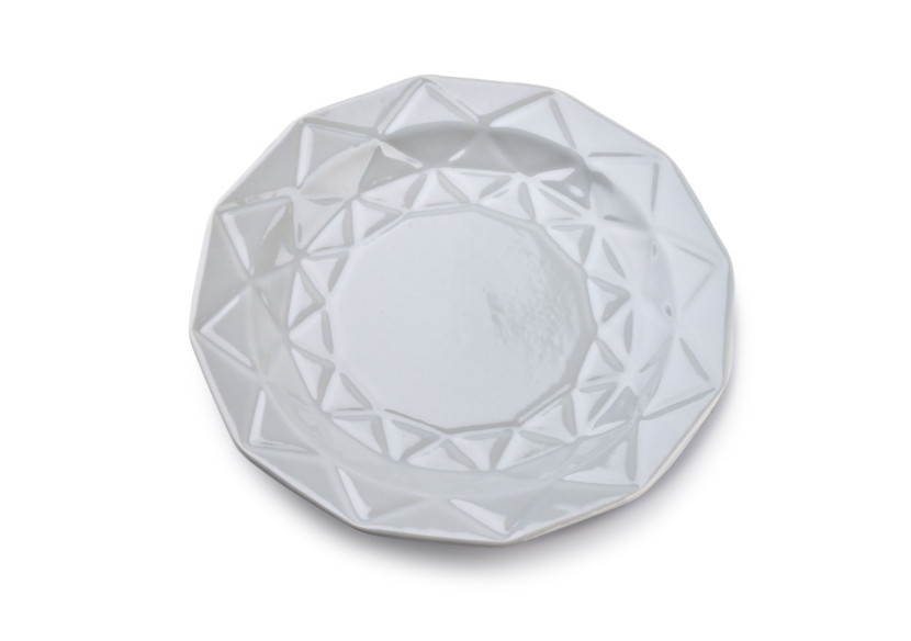 Assiette à dessert ADEL GREY - Céramique 19,5cm - HTPS2740-PROM - Affekdesign By Mondex Assiette à dessert ADEL GREY - Céramique 19,5cm - HTPS2740-PROM - Affekdesign By Mondex