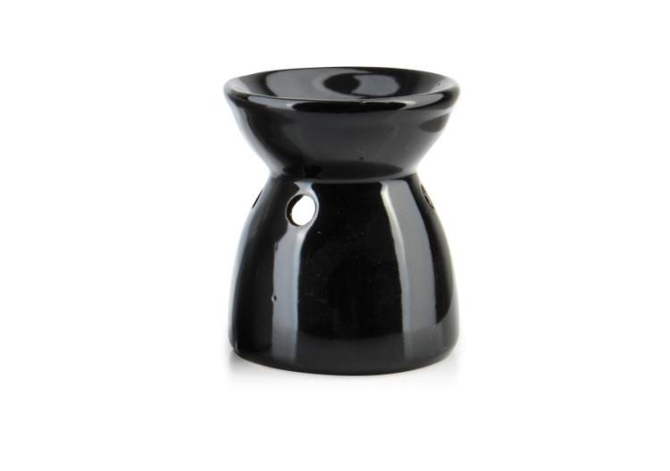 Brûleur d'huile parfumée - Céramique 6,8cm de diamètre x 7,5cm - HTTP6463 - Mondex