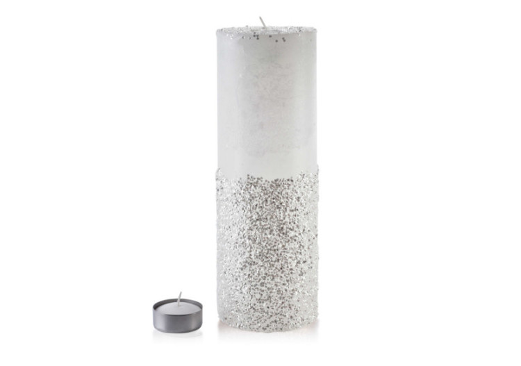 Lampion Élégant en Diamant - Blanc, 120x360mm - TCM8726 - Mondex