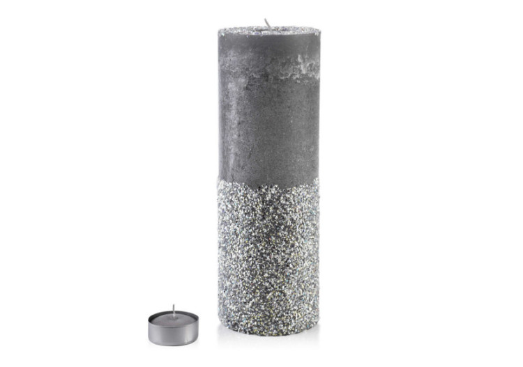 Lampion Élégant en Diamant - Gris, 120x360mm - TCM8733 - Mondex