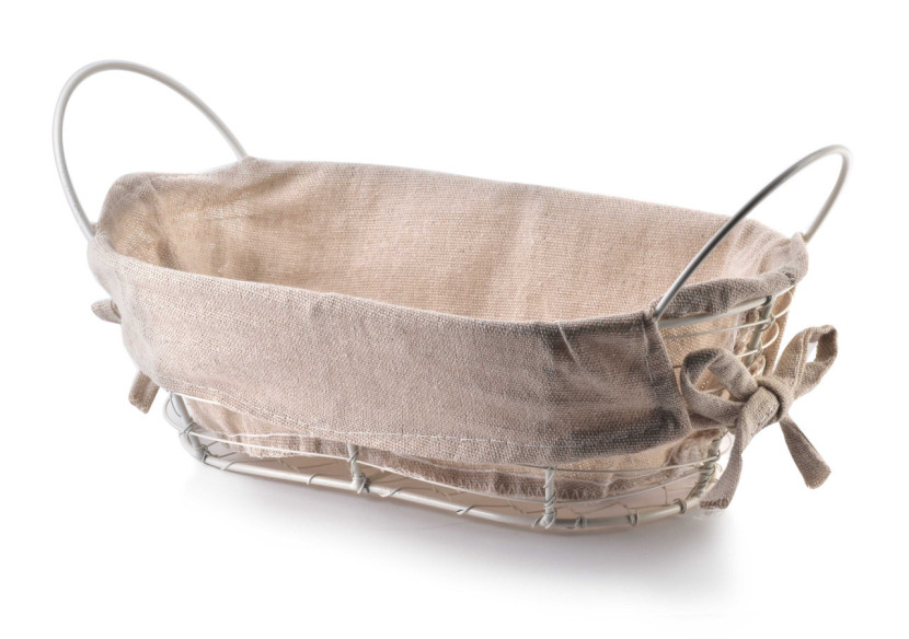 Panier WILL - Métallique crème 25x15x8/28x15x11,5cm - HIWD0090 - Cookini By Mondex Panier WILL - Métallique crème 25x15x8/28x15x11,5cm - HIWD0090 - Cookini By Mondex