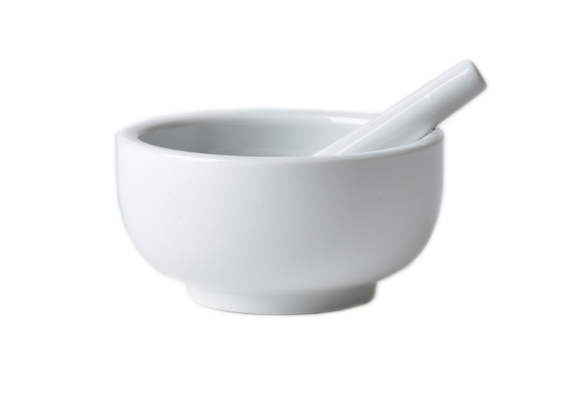 Mortier BASIC - Porcelaine 15cm x 15cm x 7,5cm - HTNA1257 - Mondex