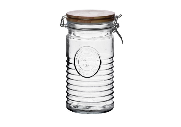 Słoik BASIC KITCHEN - Verre 1,05L 10x10xh20cm - HTID7611 - Allesken