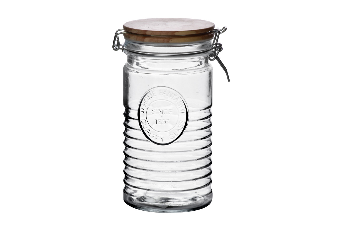 Słoik BASIC KITCHEN - Verre 1,05L 10x10xh20cm - HTID7611 - Allesken