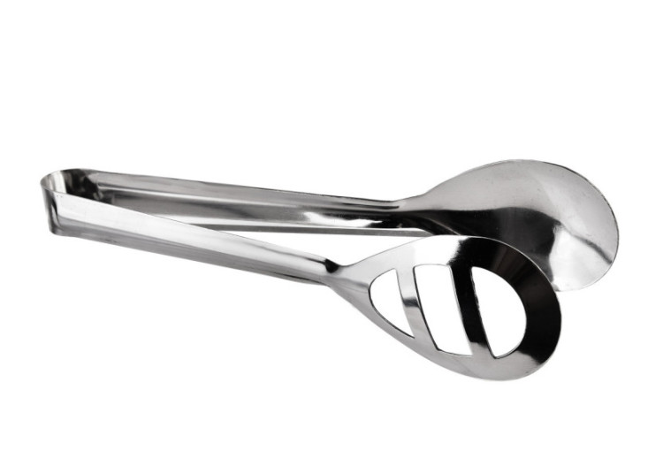 Pince à salade BASIC KITCHEN - Acier inoxydable 20cm - HTXA3941-CX - Cookini By Mondex