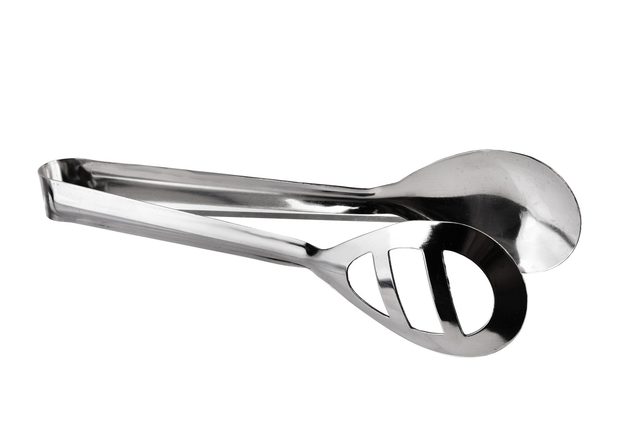 Pince à salade BASIC KITCHEN - Acier inoxydable 20cm - HTXA3941-CX - Cookini By Mondex