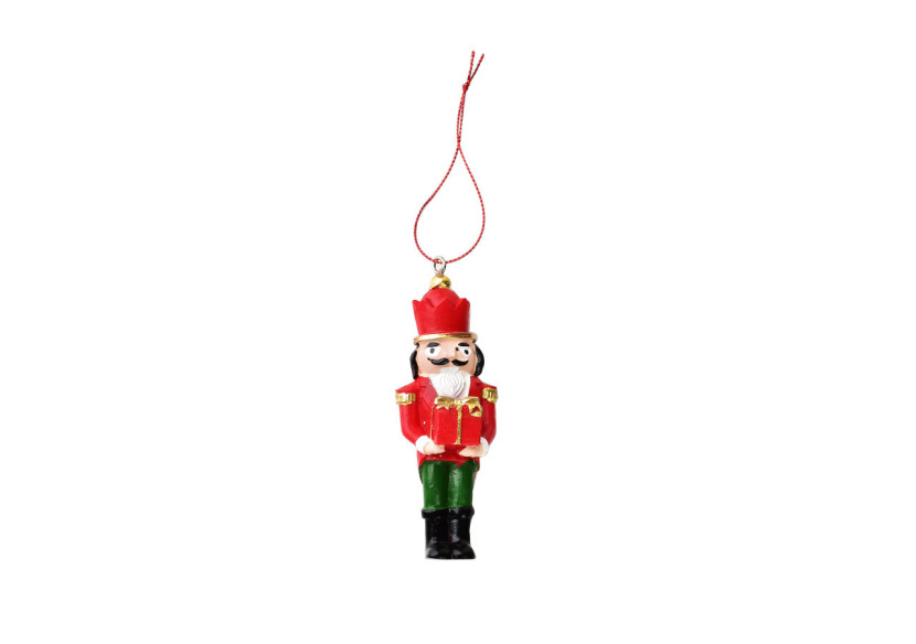 Ornement de Noël SANTA LILA - Boule Dziadek 3x4xh10,5cm - HIWJ1497-SW - Mondex Ornement de Noël SANTA LILA - Boule Dziadek 3x4xh10,5cm - HIWJ1497-SW - Mondex