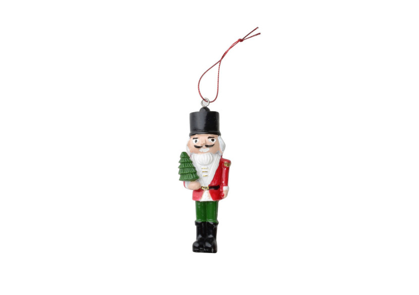 Ornement de Noël SANTA LILA - Boule Dziadek 3,5x2xh10,5cm - HIWJ1503-SW - Mondex Ornement de Noël SANTA LILA - Boule Dziadek 3,5x2xh10,5cm - HIWJ1503-SW - Mondex