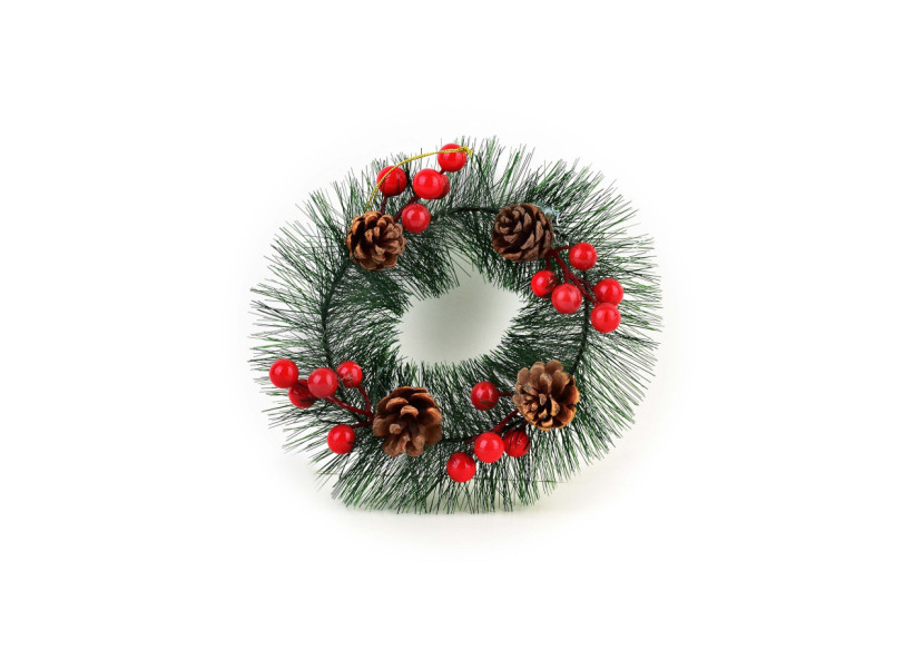 Couronne SANTA LILA - 20 cm - HIWJ2272-SW - Mondex