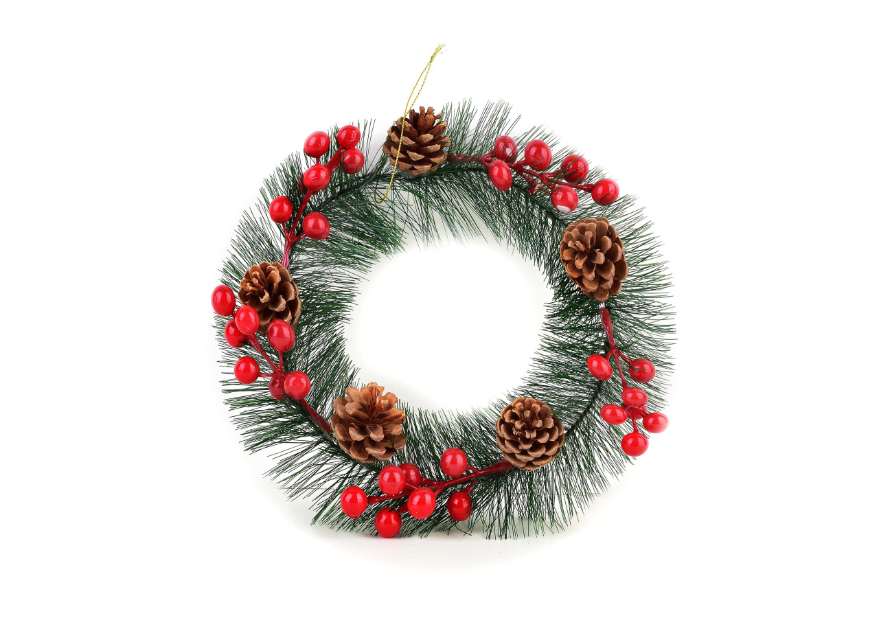 Couronne SANTA LILA - 25 cm - HIWJ2289-SW - Mondex