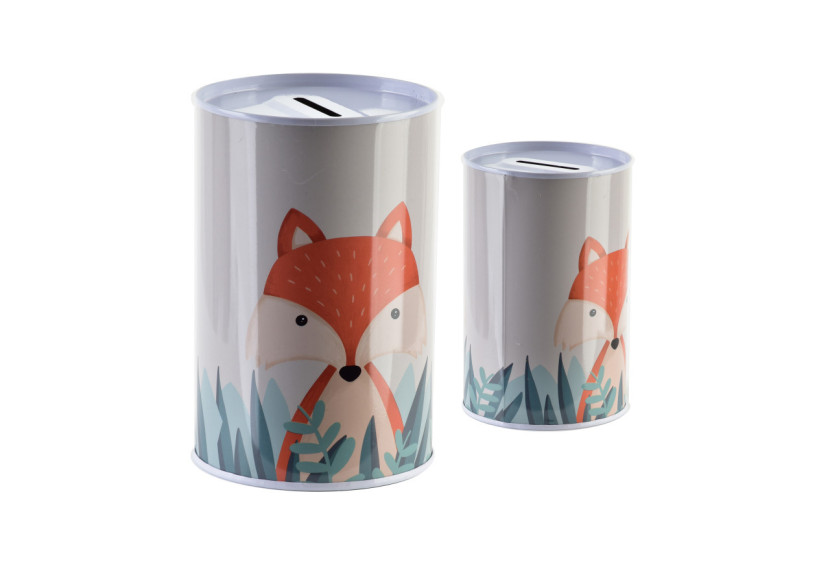 Tirelire ADI - Métal élégant 8 x 12,5 cm - HTUA9782 - Mondex