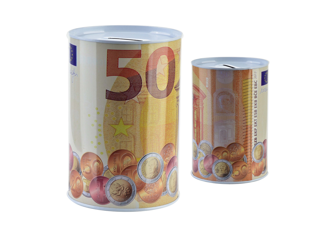 Tirelire ADI - Métal élégant 10 x 15 cm - HTUA9799 - Mondex