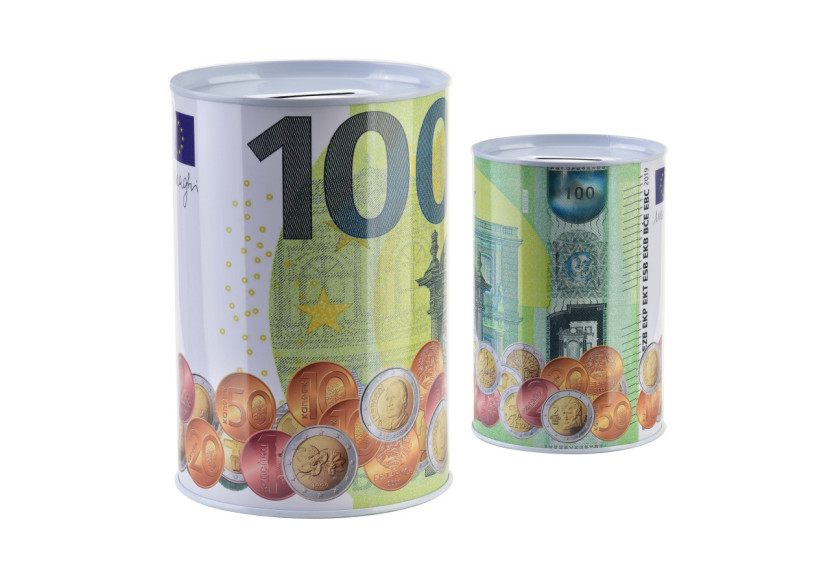 Tirelire ADI - Métal élégant 10 x 15 cm - HTUA9829 - Mondex