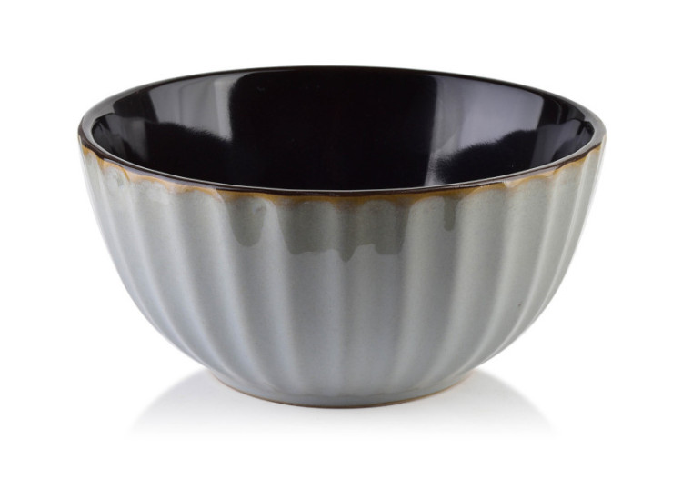 Bol EVIE GREY - Céramique 600ml - HTPW4890 - Affekdesign By Mondex