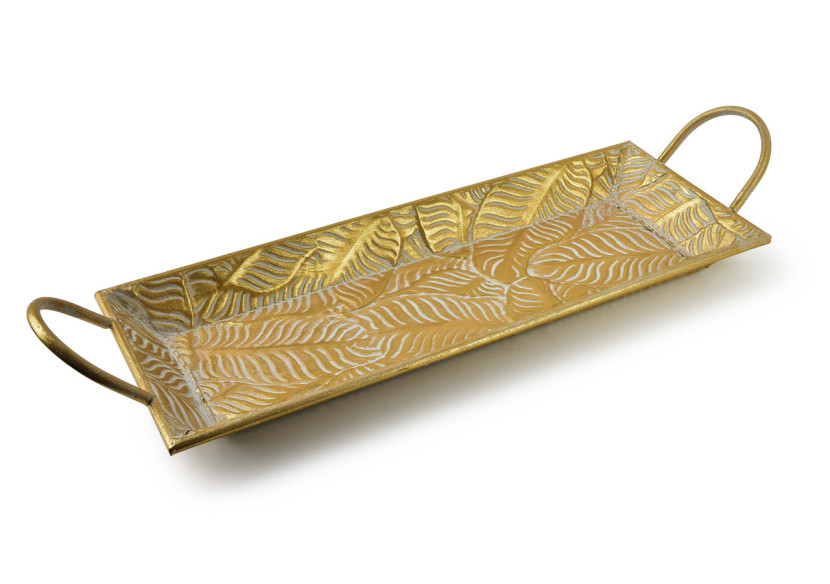 Plateau Vintage Glow - Élégance 59,5x19,5 cm - HIWJ2393-SR - Mondex Plateau Vintage Glow - Élégance 59,5x19,5 cm - HIWJ2393-SR - Mondex