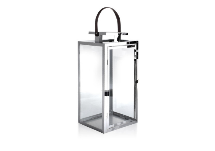 Lanternes LUIGI SILVER - Modèle XL en métal élégant - HTO0358     16 - Mondex