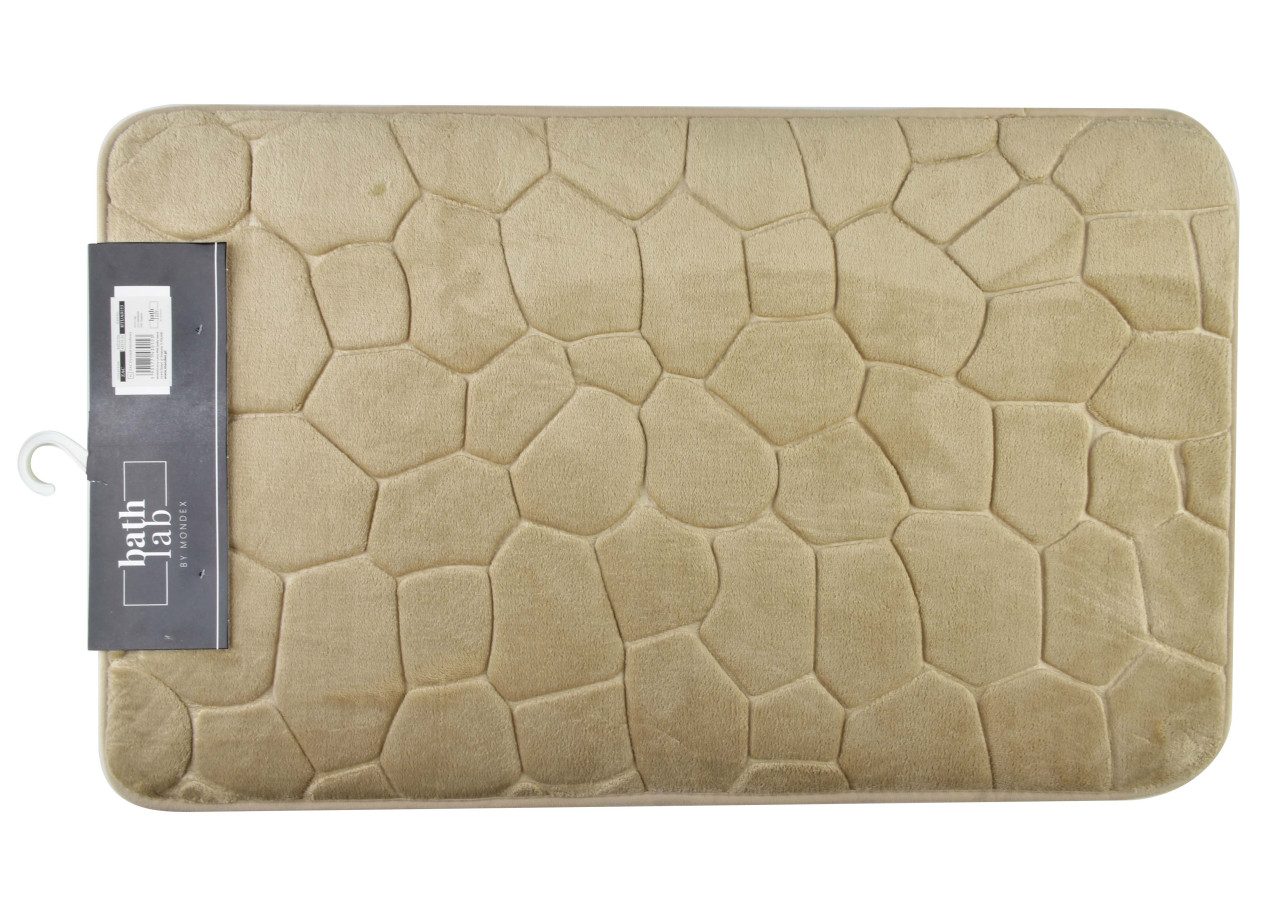 Tapis de Bain ZAC - Tapis 50x80cm en couleur classique - HTUA0153 - Bathlab By Mondex