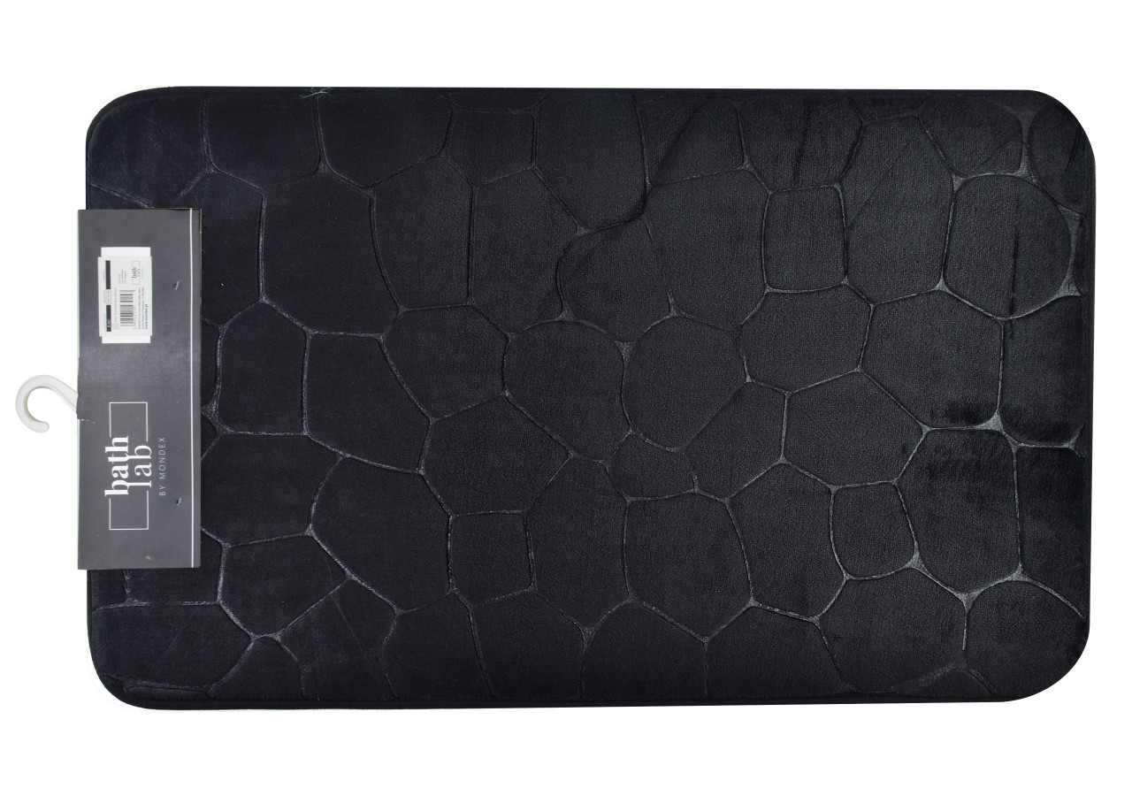 Tapis de Bain ZAC - Tapis 50x80cm en couleur classique - HTUA0160 - Bathlab By Mondex