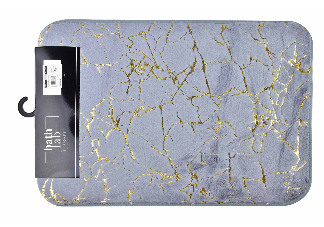 Tapis de Bain ZAC - 40x58cm, Élégance et Praticité - HTUA0375 - Bathlab By Mondex