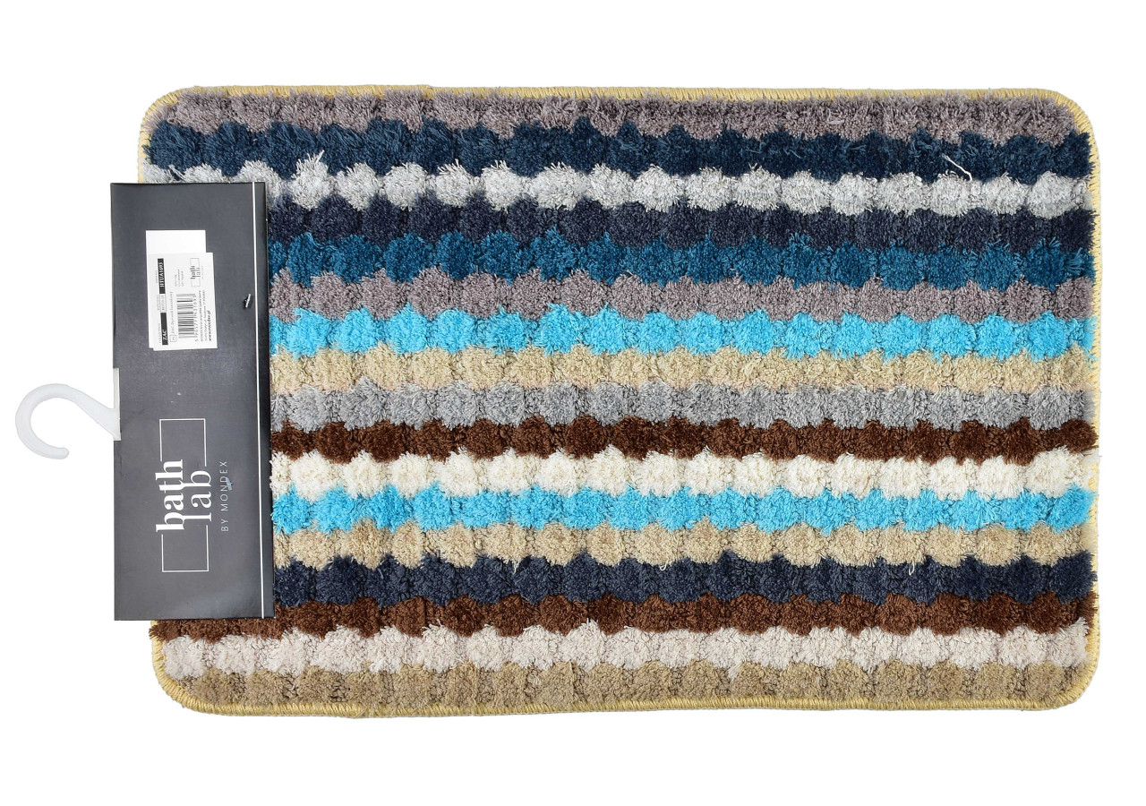 Tapis de Bain ZAC - 60x40cm, Confort et Facilité d'Entretien - HTUA1693 - Mondex