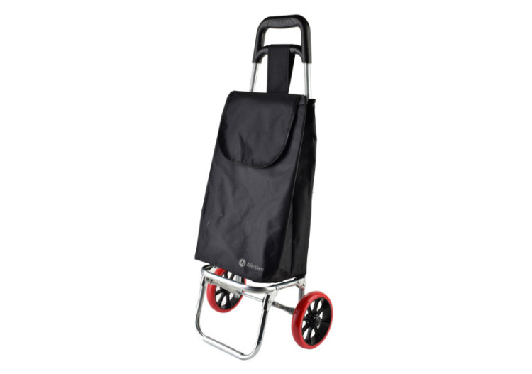 Panier de Courses MARID BLACK - 32x26x85,5cm - HTUA0696 - Allesken