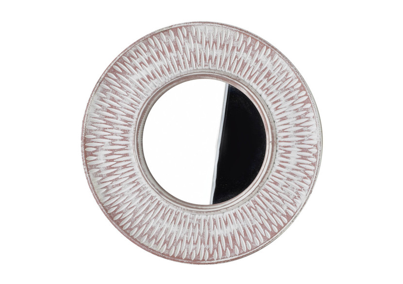 Miroir décoratif DAZ - 34,5 x 34,5 x 3 cm avec miroir de 18 cm - HTYK7161 - Mondex Miroir décoratif DAZ - 34,5 x 34,5 x 3 cm avec miroir de 18 cm - HTYK7161 - Mondex