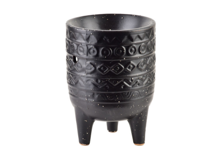 Brûleur d'huiles essentielles - 8,8 x 8,8 x 12 cm sur 3 niveaux - HTTP1274 - Mondex