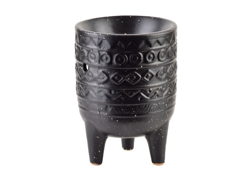 Brûleur d'huiles essentielles - 8,8 x 8,8 x 12 cm sur 3 niveaux - HTTP1274 - Mondex