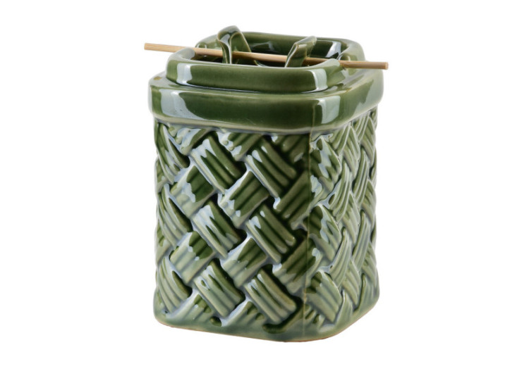 Brûleur d'Huiles Essentielles - 8,5x8,5x12cm - HTTP1380 - Mondex