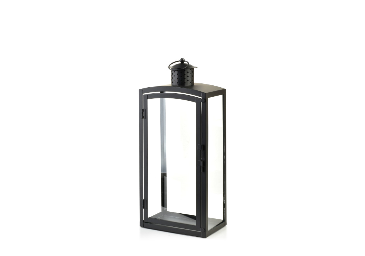 LEONE Latarnia L - Lanterne chic en métal et verre - HTO3911 - Mondex