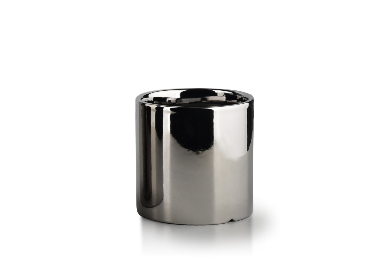 Pot NEVA SILVER - Dimensions h8.5x8.5cm - HTYE0645-PROM - Mondex