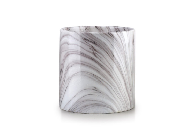 Pot NEVA MARBLE - Dimensions h11.5x11.5cm - HTYE0751-PROM - Mondex