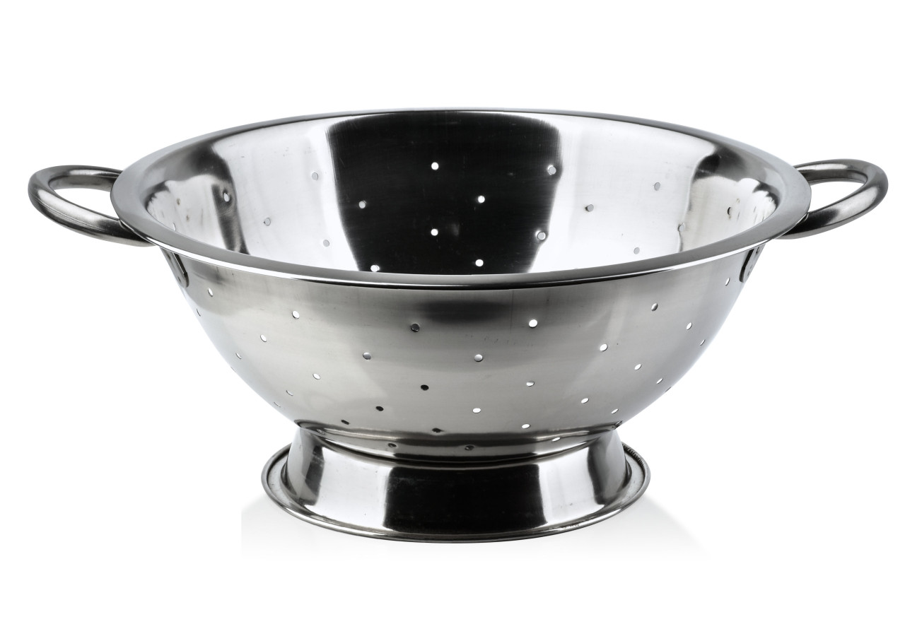 Passoire BASIC KITCHEN - Acier inoxydable 28cm - HTXA5439-CX - Cookini By Mondex