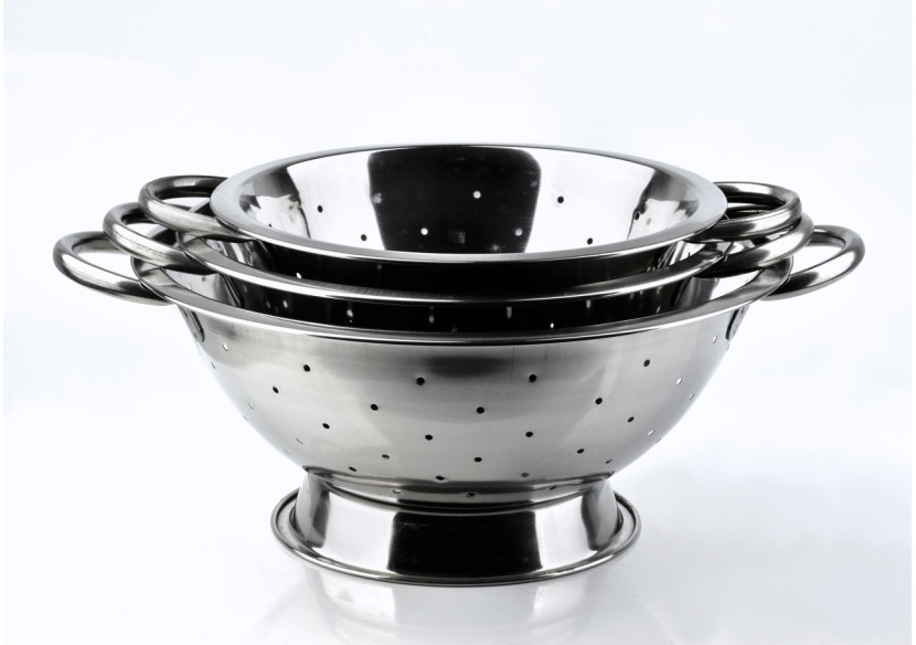 Passoire BASIC KITCHEN - Acier inoxydable 28cm - HTXA5439-CX - Cookini By Mondex Passoire BASIC KITCHEN - Acier inoxydable 28cm - HTXA5439-CX - Cookini By Mondex