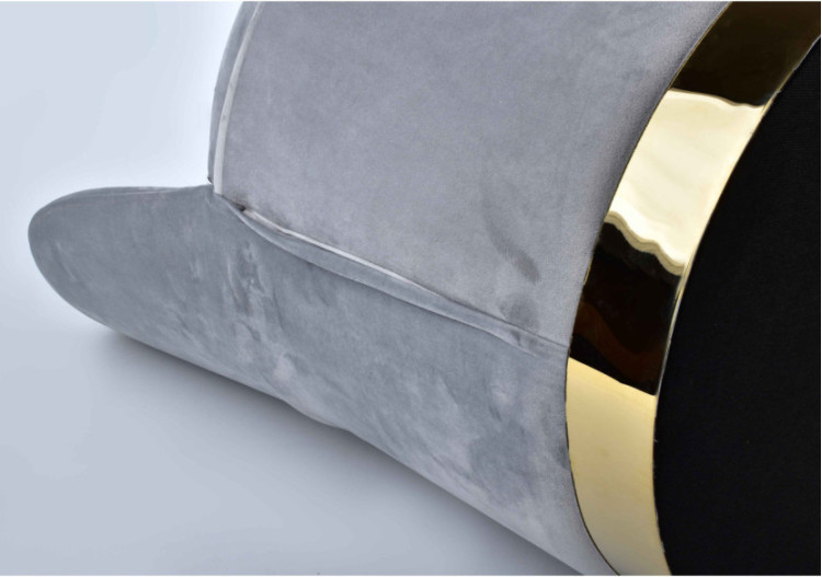 Fauteuil ENZO - Velours 73cm x 53cm x 49cm - HTYG9139 - Mondex 2