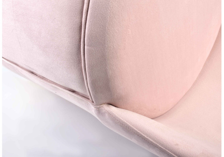 Fauteuil RENEE - Velours 73cm x 53cm x 49cm - HTYG9146 - Mondex 2