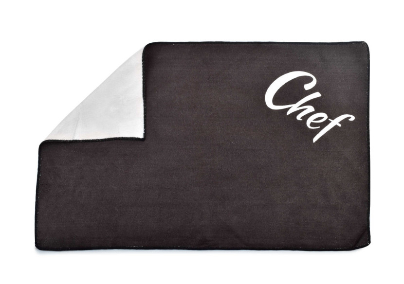 Essuie-tout MATHILDE BLACK - Microfibre 60x40cm - HTXA4140-PROM - Cookini By Mondex