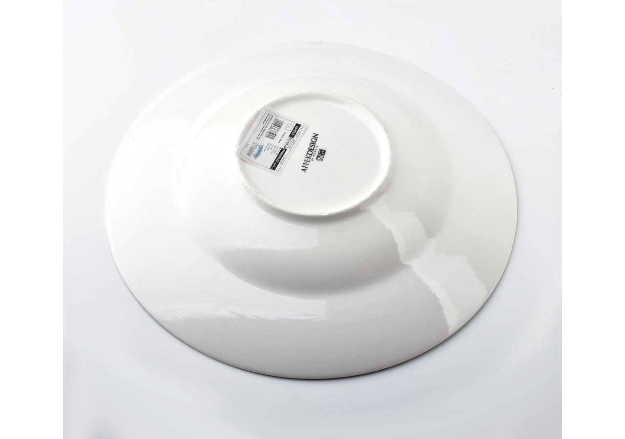 Assiette à Pâtes SIMPLE - 30 x 5 cm - HTPN5925 - Affekdesign By Mondex