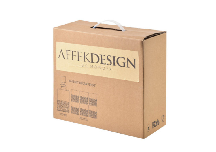 Carafe et Verres EVA FROZEN - 310ml / 810ml - HTID4828 - Affekdesign By Mondex 2