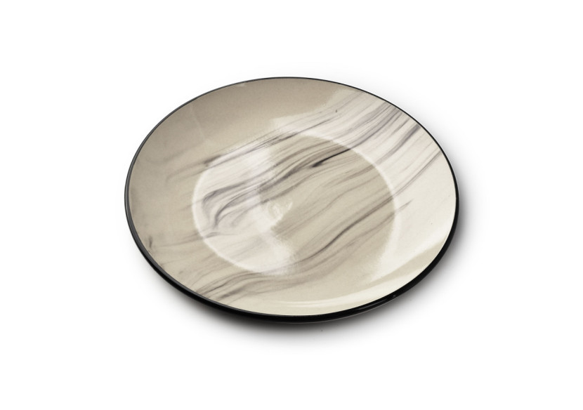 Assiette à dessert ODETTE - 19cm, porcelaine élégante - HTPM6228-PROM - Affekdesign By Mondex Assiette à dessert ODETTE - 19cm, porcelaine élégante - HTPM6228-PROM - Affekdesign By Mondex