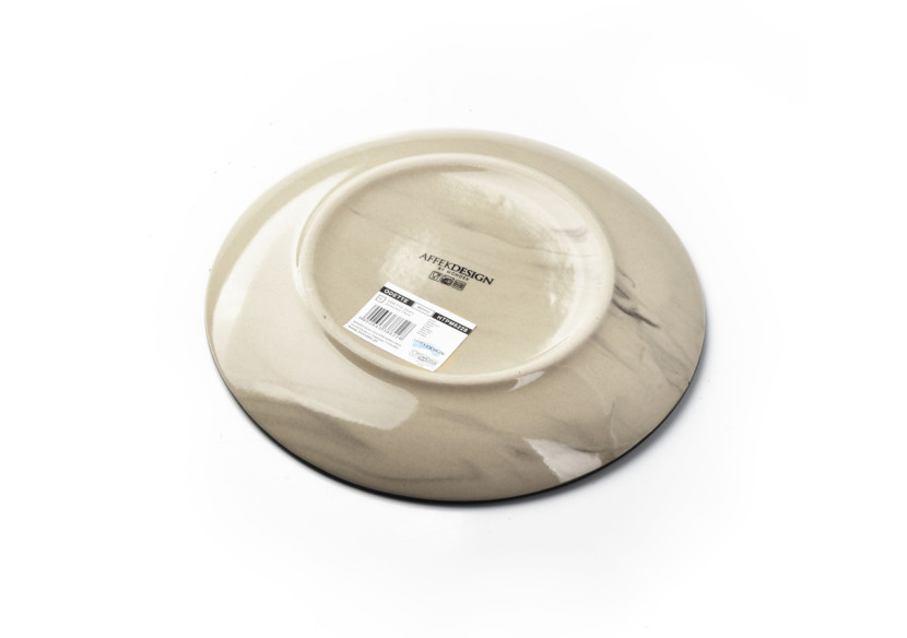 Assiette à dessert ODETTE - 19cm, porcelaine élégante - HTPM6228-PROM - Affekdesign By Mondex Assiette à dessert ODETTE - 19cm, porcelaine élégante - HTPM6228-PROM - Affekdesign By Mondex