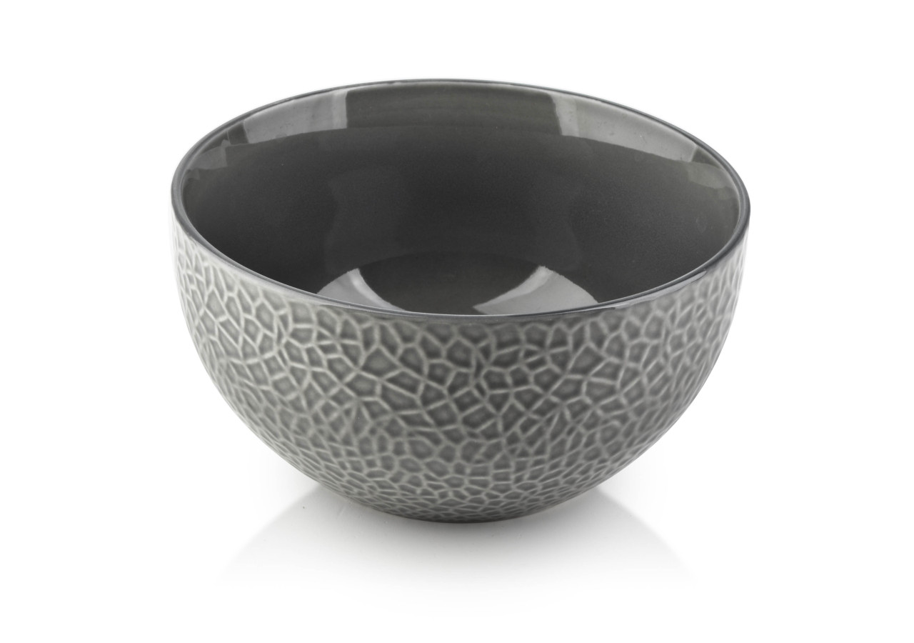 Mise HUDSON - Porcelaine grise 14 x 7cm 610ml - HTPM6280-PROM - Affekdesign By Mondex